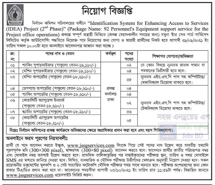 ecs job circular 2021